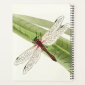 Dragonfly en Lotus door Ohara Koson, Japanse kunst Planner (Achterkant)