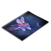 Dragonfly en Moon Notitieboek (Linkerzijde)