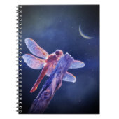 Dragonfly en Moon Notitieboek (Voorkant)