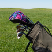 Dragonfly en Rozen Golfheadcover (Insitu)