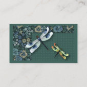 Dragonfly en Visitekaartje van Calico (Achterkant)