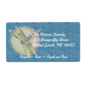 Dragonfly Etiket (Voorkant)