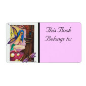 Dragonfly Fairy Book Label (Voorkant)