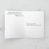 Dragonfly Fairy Friendship Kaart (Binnen)