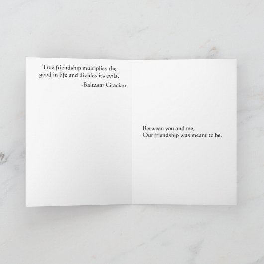 Dragonfly Fairy Friendship Kaart (Binnen)