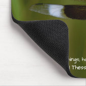 Dragonfly Faith Bible Verse Mouse Pad Muismat (Hoek)