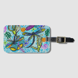 Dragonfly Fantasy  Bagagelabel