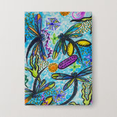 Dragonfly Fantasy Button (Voorkant)