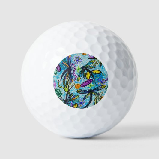 Dragonfly Fantasy Golfballen (Voorkant)
