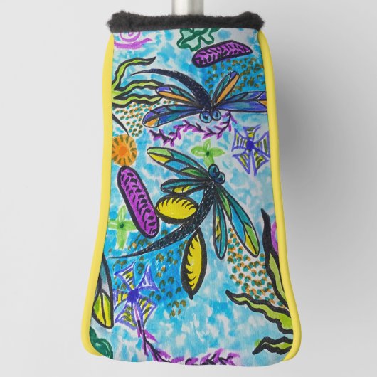 Dragonfly Fantasy  Golfheadcover (Draai 90)