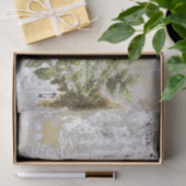 Dragonfly Fern Butterfly Music Gold Decoupage Idee Tissuepapier (Geschenk)