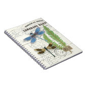  Dragonfly Fern Spiral Journal Notitieboek (Rechterzijde)
