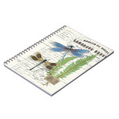  Dragonfly Fern Spiral Journal Notitieboek (Linkerzijde)