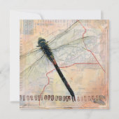 Dragonfly Flat Note Card Notitiekaartje (Voorkant)
