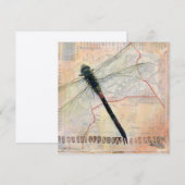 Dragonfly Flat Note Card Notitiekaartje (Voorkant / Achterkant)