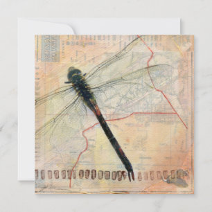 Dragonfly Flat Note Card Notitiekaartje