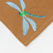 Dragonfly Fleece Deken (Hoek)