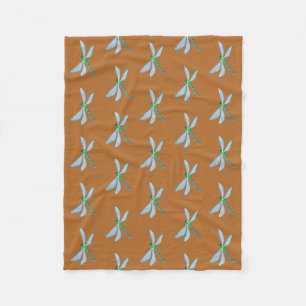 Dragonfly Fleece Deken