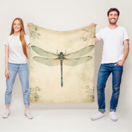 Dragonfly Fleece Deken, Dragonfly Deken