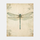 Dragonfly Fleece Deken, Dragonfly Deken (Voorkant)