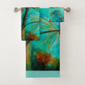 Dragonfly Flirtation Bad Handdoek (Insitu)