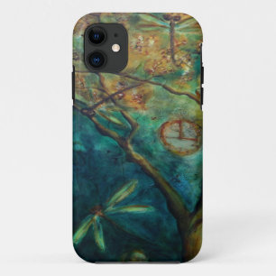 Dragonfly Flirtation Case-Mate iPhone Case