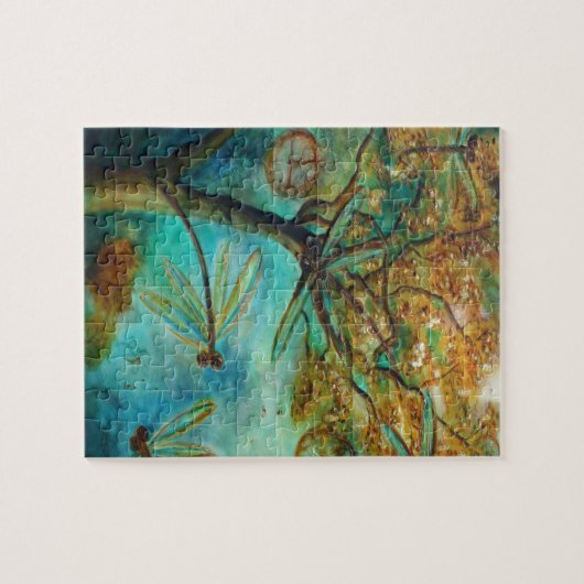 Dragonfly Flirtation Legpuzzel (Horizontaal)