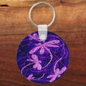 Dragonfly Flit Disco Sleutelhanger (Voorkant)