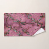 Dragonfly Flit Dusky Roos Bad Handdoek (Handdoek)