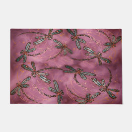 Dragonfly Flit Dusky Roos Deurmat