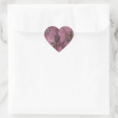 Dragonfly Flit Dusky Roos Hart Sticker (Tas)