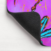Dragonfly Flit Electric Roze Muismat (Hoek)