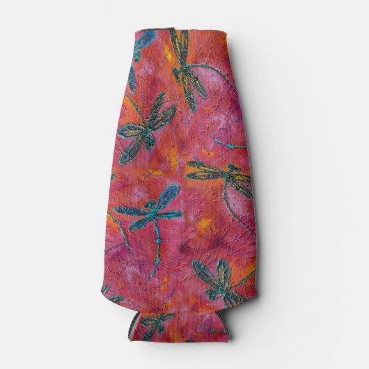 Dragonfly Flit Fuchsia Roze Flesjeskoeler (Voorkant)