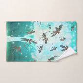 Dragonfly Flit Glow Tree Bad Handdoek (Handdoek)