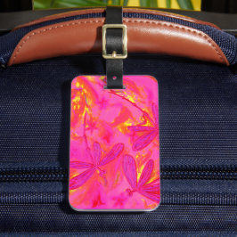 Dragonfly Flit Hazy Days Bagagelabel