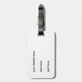 Dragonfly Flit Hazy Days Bagagelabel (Achterkant verticaal)