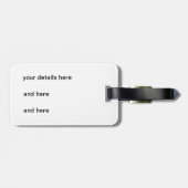 Dragonfly Flit Hazy Days Bagagelabel (Achterkant horizontaal)