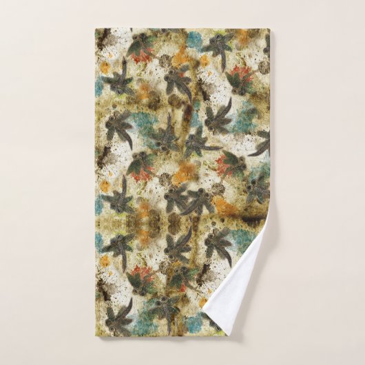 Dragonfly Flit Rustic Bad Handdoek (Handdoek)