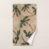 Dragonfly Flit Rustic Cream Bad Handdoek (Handdoek)