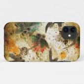 Dragonfly Flit Rustic Splash Case-Mate iPhone Case (Achterkant (horizontaal))