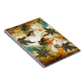 Dragonfly Flit Rustic Splash Notitieboek (Rechterzijde)