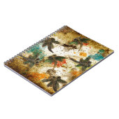 Dragonfly Flit Rustic Splash Notitieboek (Linkerzijde)