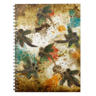 Dragonfly Flit Rustic Splash Notitieboek