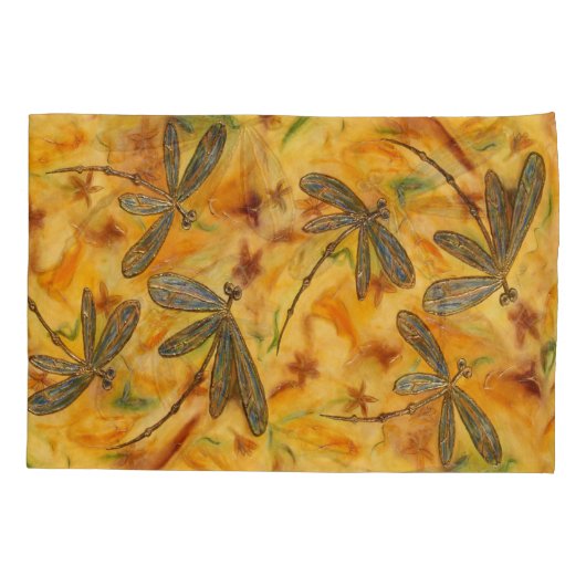 Dragonfly Flit Warm Breeze Kussensloop (Achterkant)