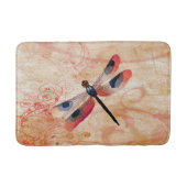 Dragonfly Flourish Bath Mat (Voorkant)