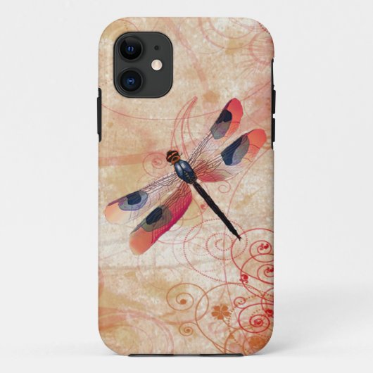 Dragonfly Flourish Case-Mate iPhone Case (Achterkant)