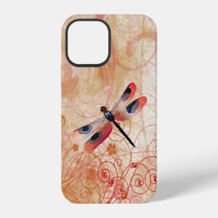 Dragonfly Flourish iPhone 12 Hoesje