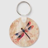 Dragonfly Flourish Sleutelhanger (Voorkant)