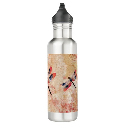 Dragonfly Flourish Water Bottle Waterfles (Rechts)