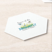 Dragonfly Flying Insect Lover Entomology Dragonfli Kartonnen Onderzetters (Schuin)